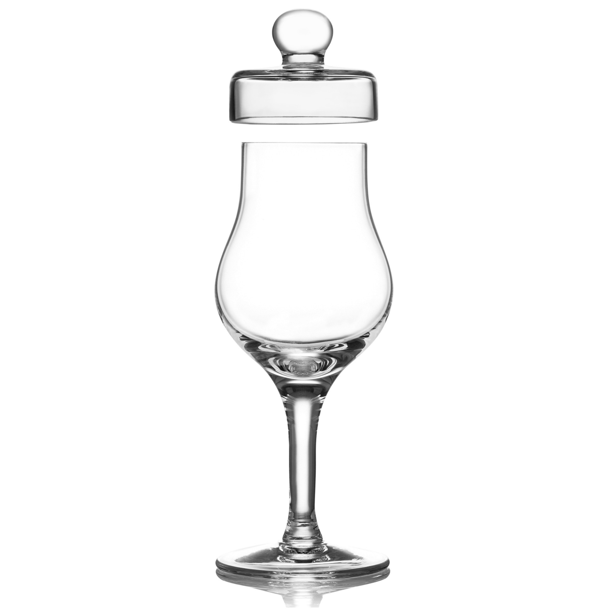 Crystal Tulip Tasting Glass - Luxury Aroma Preserve - AmberGlass G100