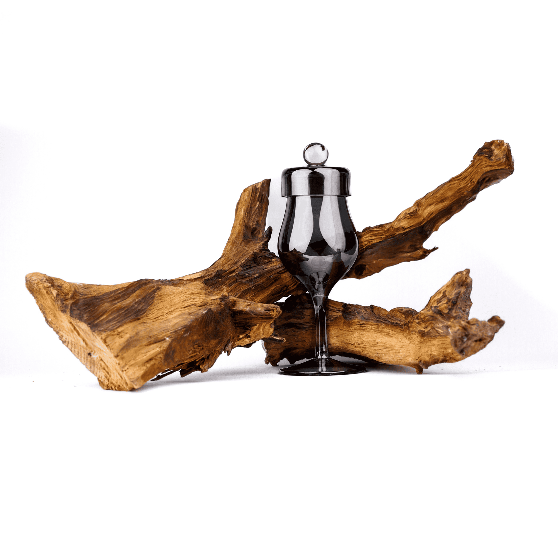 Crystal Tullip Tasting Glass (Limited Edition) - Luxury Aroma Preserve - AmberGlass G102